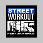 Street Workout Performance  čierne pánske tielko 100%bavlna Fruit of The Loom